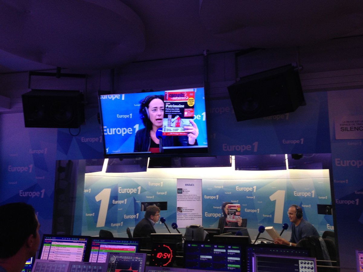 bnichou's tweet photo. Conseils des notaires sur Europe 1 https://t.co/UoXpUXQiZP
