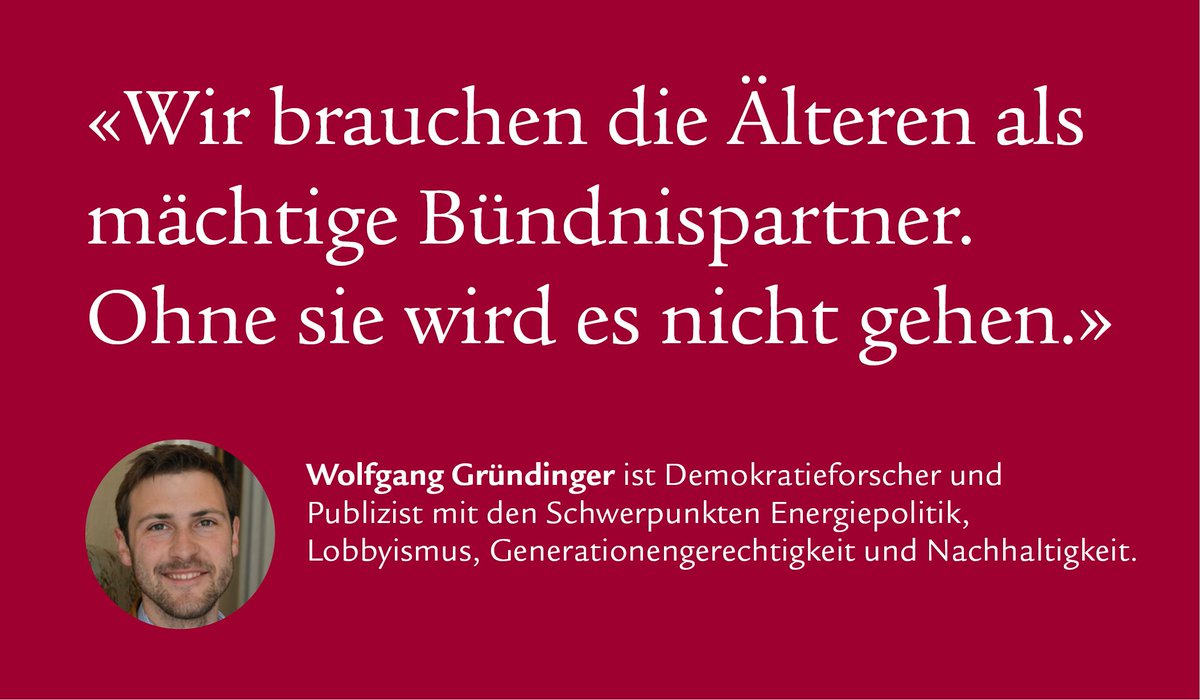 swisslife_de's tweet photo. Wie stehen #Millenials zur #Generationendebatte u #Altersvorsorge? Interview mit dem "Anwalt der Jugend» @wolfibey https://t.co/l5z0QZYu9G https://t.co/6Tjd2tN0vC