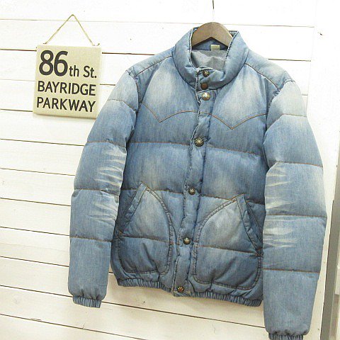 ロンハーマン Ron Herman 希少 完売 California 13AW コンチョ ダウン ジャケット デニム インディゴ 薄青
vector-park.jp/item/002-90170…

貴重なロンハーマンを買い取らせて頂きました!!
お客様も大満足のお値段でした!(*^^*)