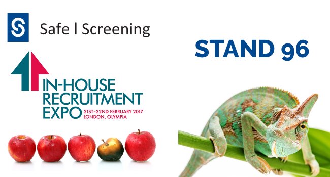 SafeComputingUK's tweet image. One week to go for the In-house Recruitment Expo 2017! Visit Safe Screening at Stand 96! #IHRE17 #backgroundchecks #HR #Staffing