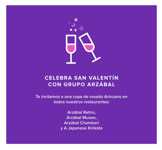 En #AJapaneseKirikata también nos sumamos a #brindar por el #amor. 
---> Hoy os invitamos a todos a una copa de rosado @Arinzano_US en A!🍷