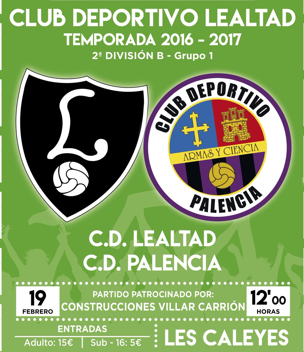CDLealtad's tweet photo. Primera visita del @CDPalencia a Villaviciosa. Damos la bienvenida al @ParaisoSidra @TurVillaviciosa a los palentinos #RivalDirecto #CDL-CDP https://t.co/BGprqb1GNy