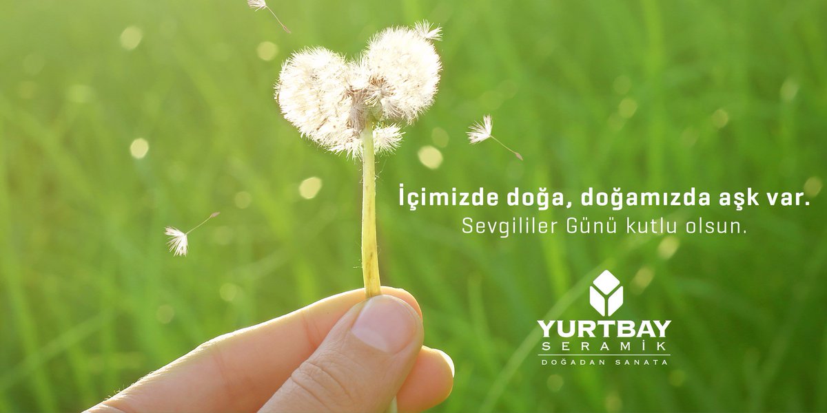 Yurtbay Seramik doğadan gelen aşkla Sevgililer Günü'nü kutlar. 😊#14Şubat #SevgililerGünü #HappyValentinesDay #ValentinesDay