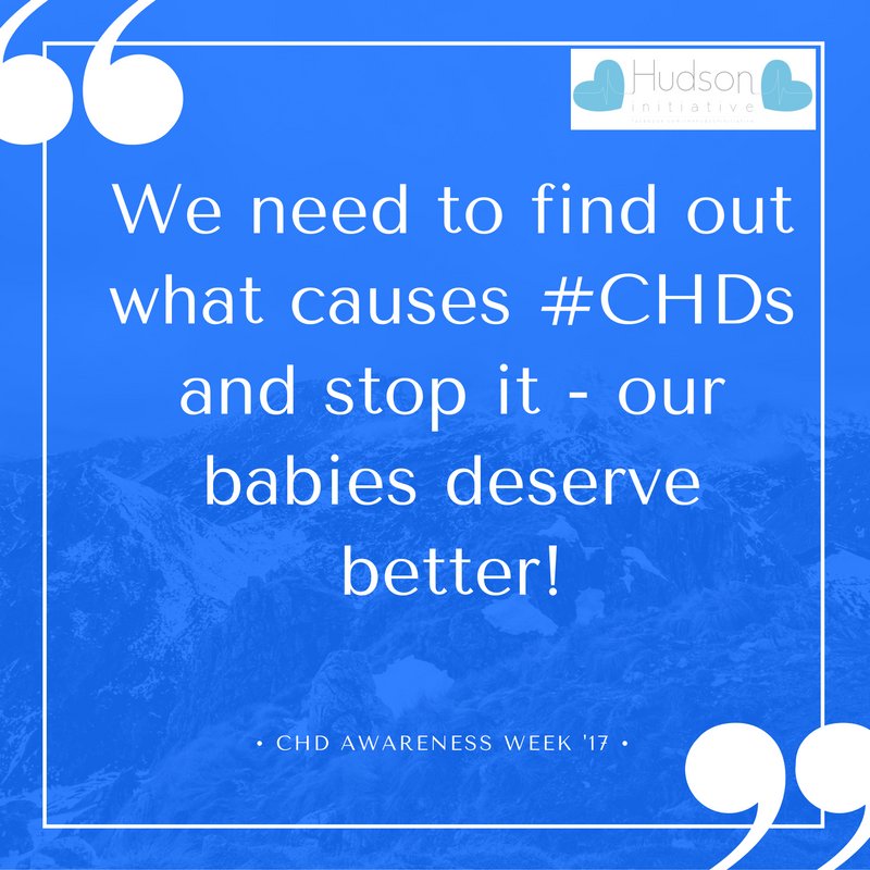 #CHD #CHDAware CHD Awareness Day 17!