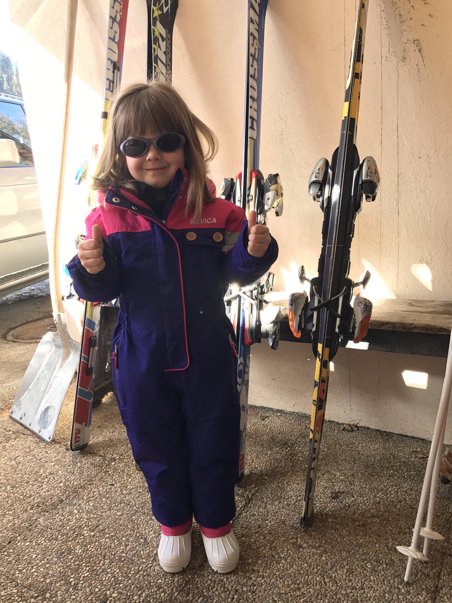 One of this weeks guests is ready to hit the slopes in style... #skiing #childrenskiing #prointhemaking #diablerets #swissalps #alps