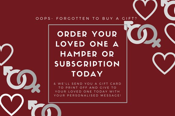 Happy #valentines day every1!If you have forgotten to buy a #Present ..don't despair..order our subbox &amp; we'll send u a #giftcard back asap