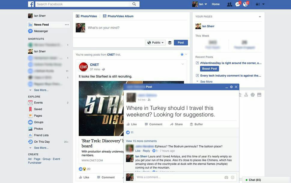 Sheilasbubble's tweet photo. Facebook teste des publications en pop-up. https://t.co/V9QdwXEV26 https://t.co/VSslOpQZaB
