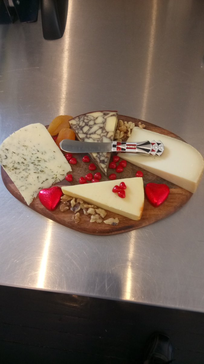 AllBoutCheese1's tweet photo. Guys, forget the chocolate, what they really want is CHEESE! Valentine's board for two! Open till 5,
898 Dundas st. #ABCinOEV #ldnont https://t.co/mnoUTHu4PA