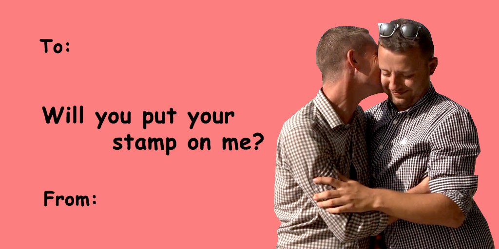 coachtrip's tweet photo. Happy #valentines #KevandBrad @kevin_stamp @bradleymee https://t.co/ijDYZjYhlw