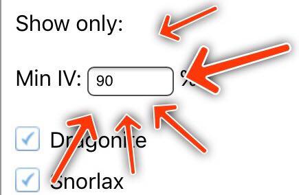 SGPokeStatus's tweet image. You can now filter pokémon on the map using IV. Refresh if you don’t see it.