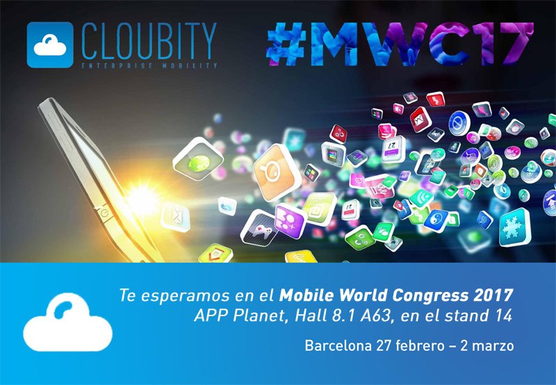 cloubity's tweet photo. Cierra una visita con nosotros en el @gsma rellena el formulario e indícanos el día 
https://t.co/ELNTrkaRuy @accio_cat #MWC17 #acciocat https://t.co/3PB8OKpZsX