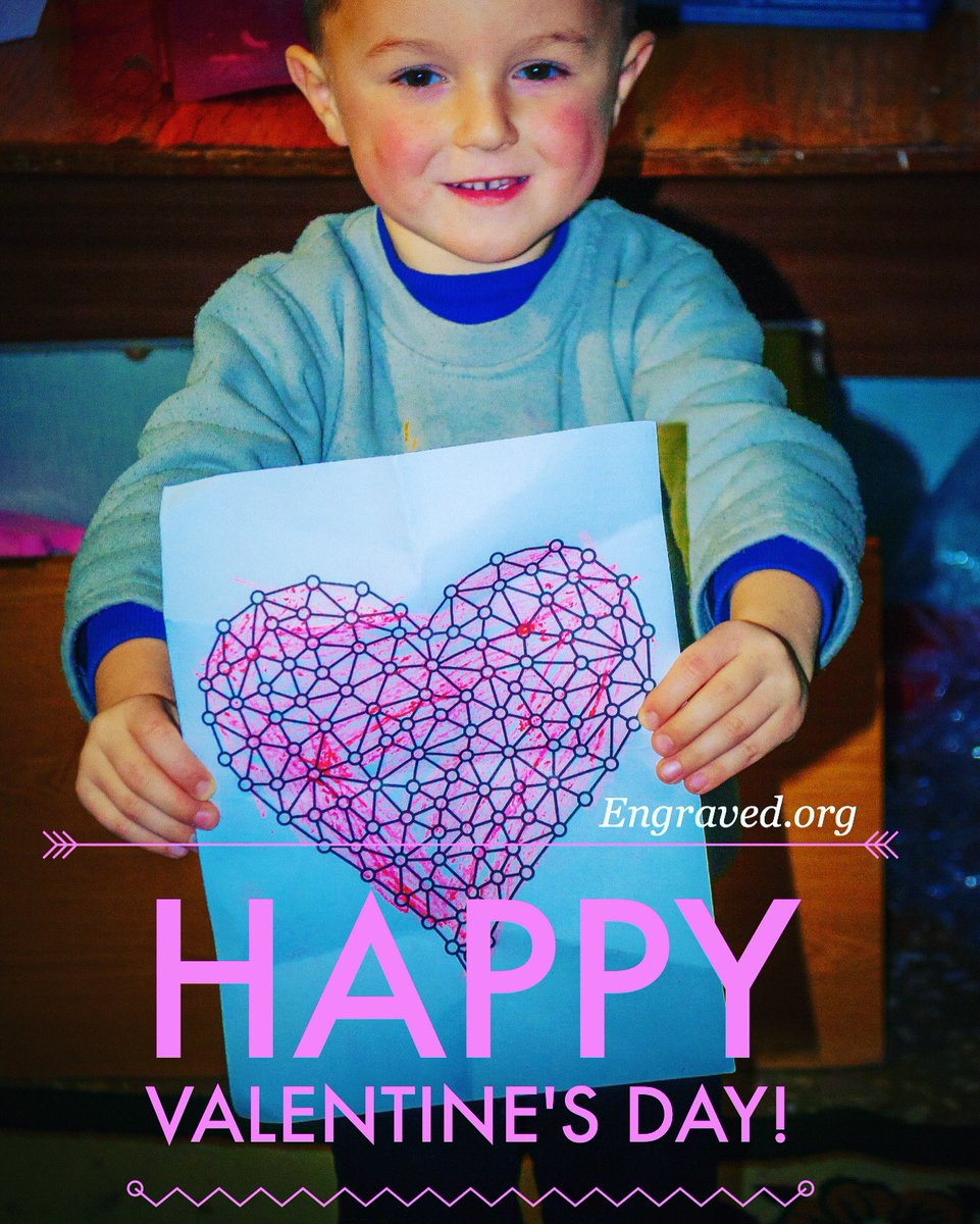 urEngraved's tweet image. Happy Valentine's Day!
