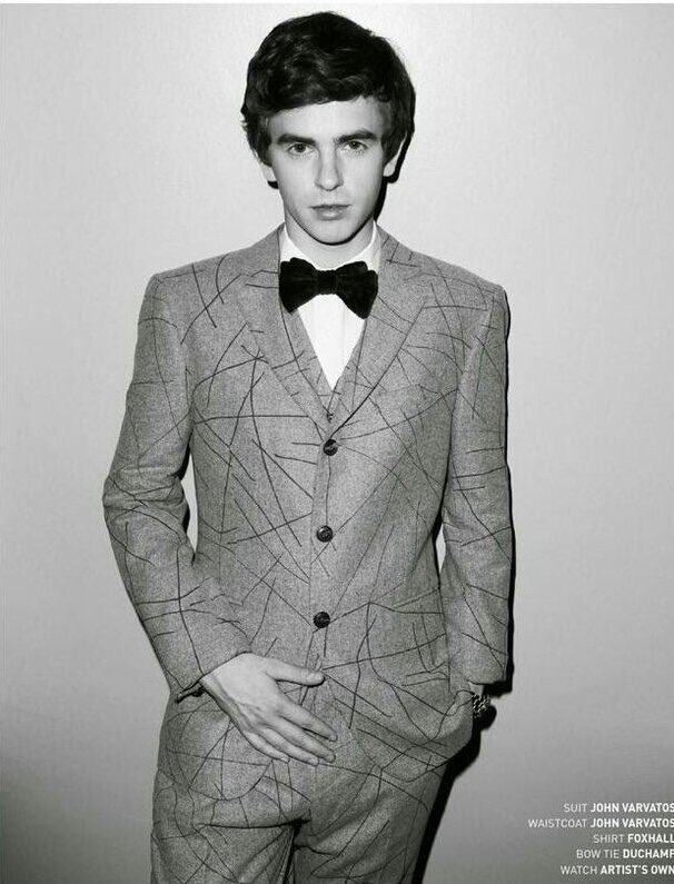 Happy 25th birthday to freddie highmore. thank you for all you do 