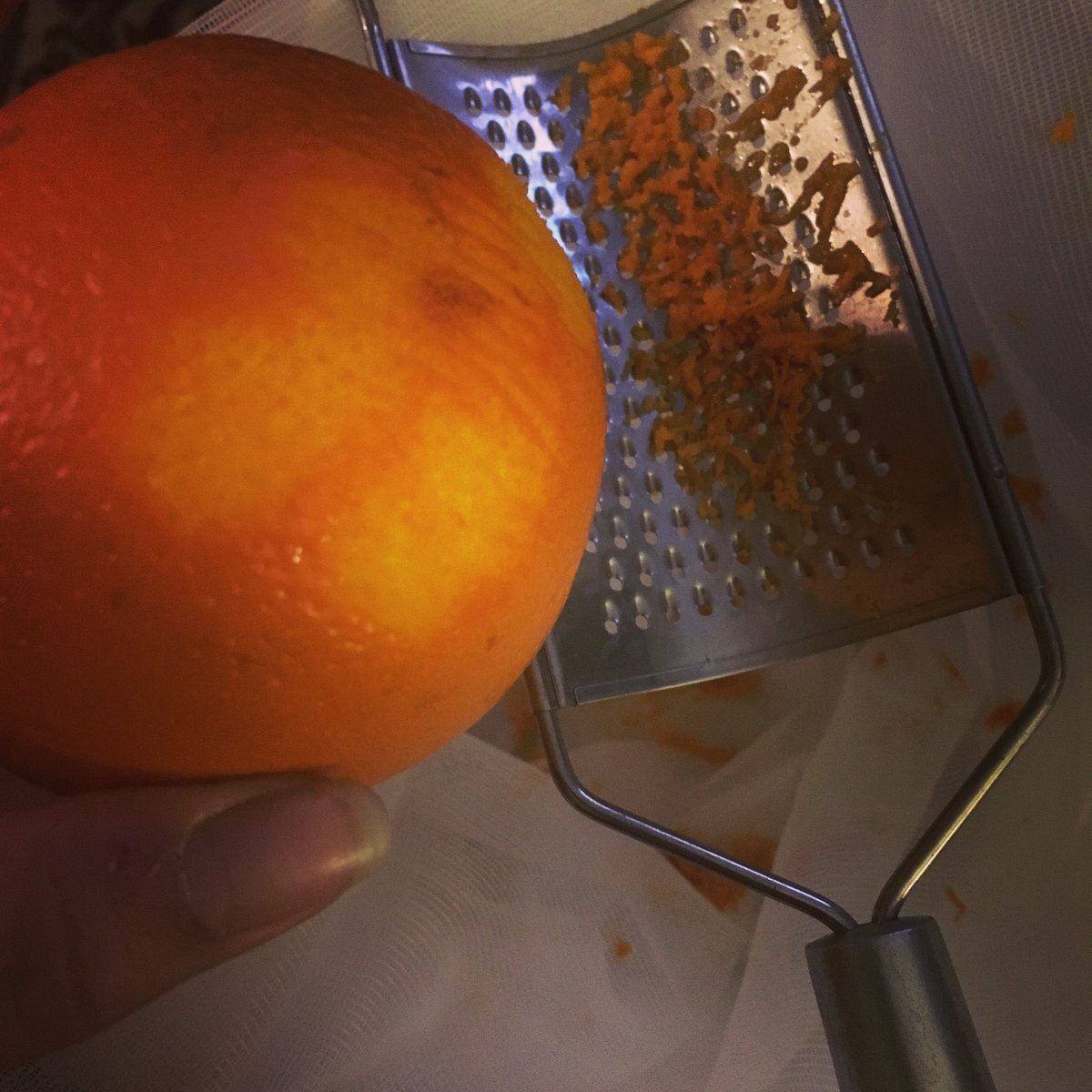 Zesting navel oranges today to add to Bee Generous Orange Blossom Honey Ale. Come taste it Sat, Feb. 18th! #ashland #vabeer #RVAbeer