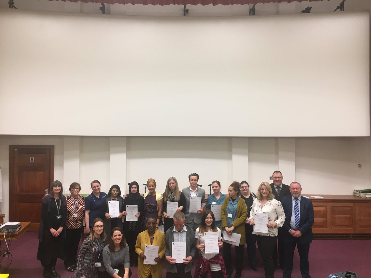 DobsonHarriet's tweet photo. Very proud to celebrate the success of our current cohort of learners today! @CMFTNHS @skillsforhealth @TheMcrCollege #Outcomes #Employment https://t.co/3R60rVoqYz