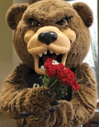 Happy Valentine's Day Golden Grizzlies!  ❤️ #WEARtheBEAR