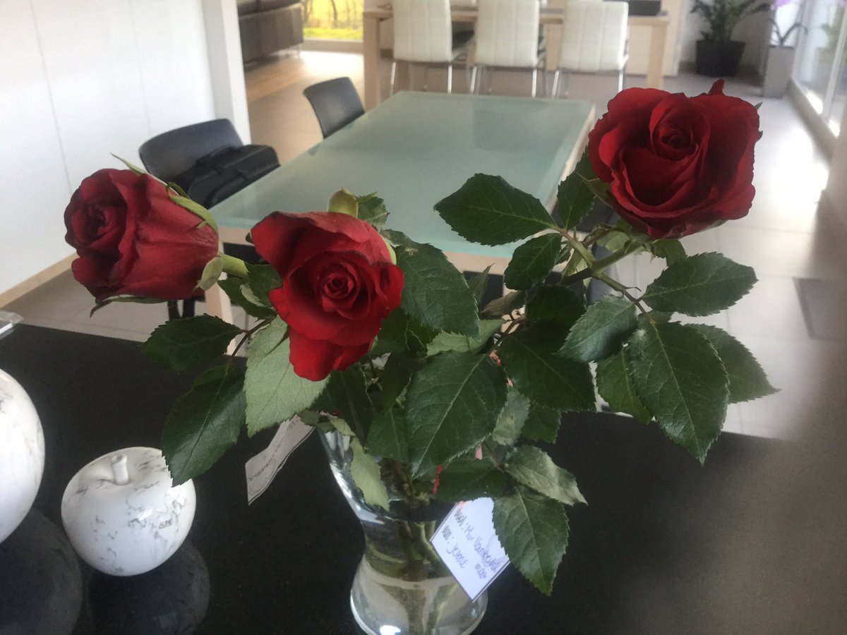 Emma_VST's tweet photo. Leuke verrassing 😊bedankt @CharleneWinne, @nys_karen, @JesseHolemans! #valentijn #mademyday 😁 https://t.co/Y15AxiQc8s