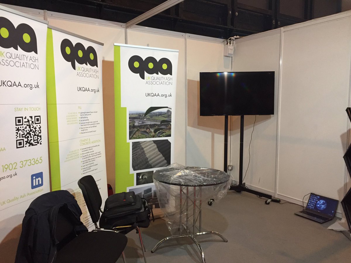UKQAA's tweet photo. Getting ready to greet you all tomorrow at the UK Concrete Show stand A21 @UKConcreteShow https://t.co/Vr9BXZB4wg