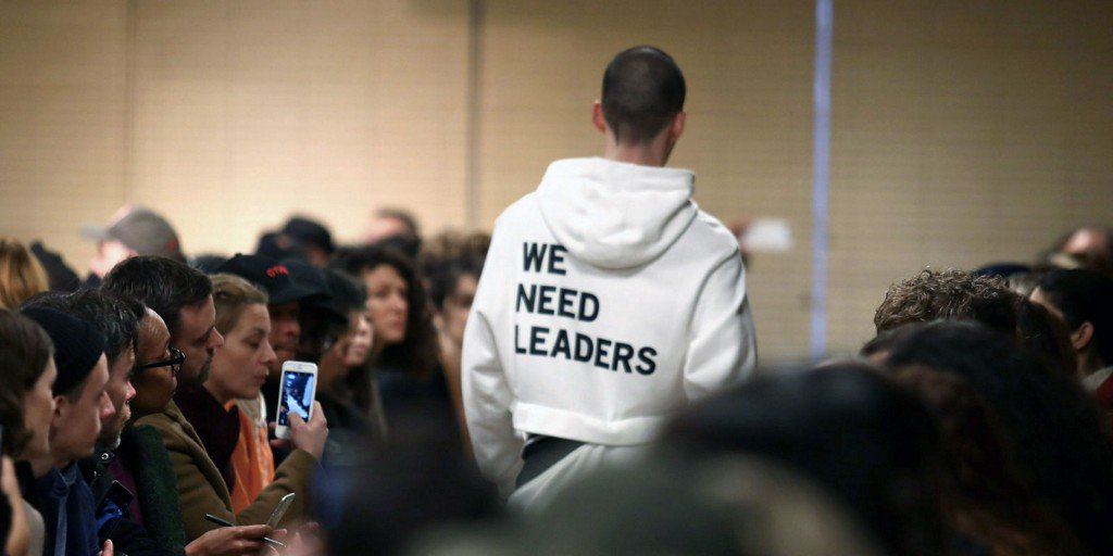 Seen at New York Fashion Week...who are we to argue? <a href="/LeadersLimited/">Leaders</a> #Chichester
