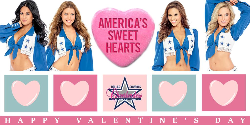 DCCheerleaders's tweet photo. Wishing you extra love and cheers today! Happy Valentine's Day!

❤️- America's Sweethearts https://t.co/2MYeJ1JDoH
