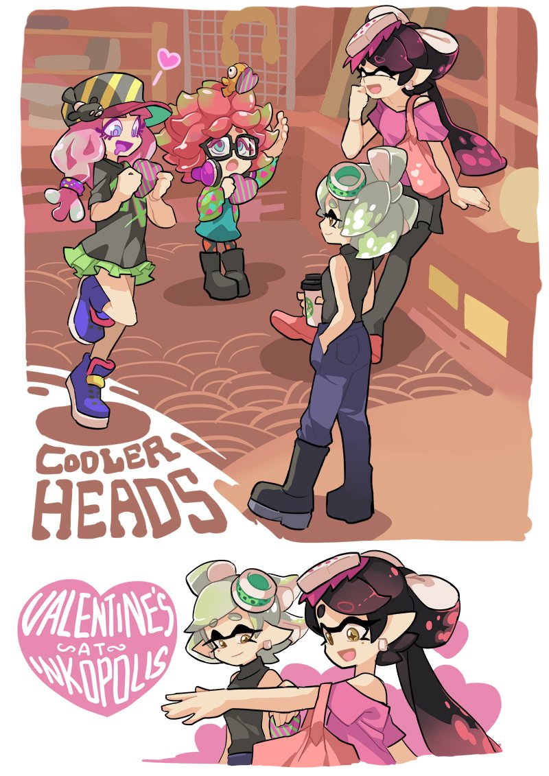 Squid Sisters' Valentine's Day #splatoon #スプラトゥーン #シオカラーズ