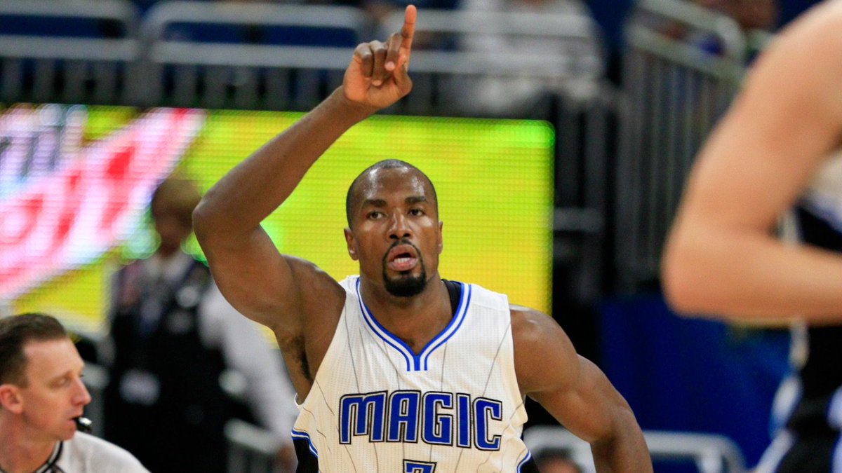 CBSSportsNBA's tweet photo. Report: Raptors acquire Serge Ibaka from Magic for Terrence Ross, 1st-rounder 

https://t.co/tNR7H70bjS https://t.co/FWw66fQraA