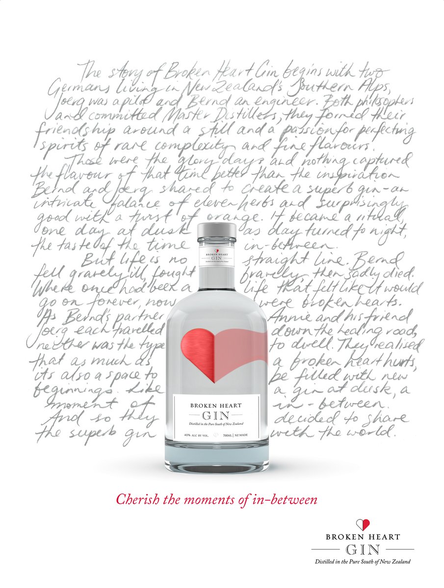For the broken-hearted (gin) lovers....<a href="/BrokenHeart_NZ/">Broken Heart Spirits</a> will make everything better. Perhaps. #drinkresponsibly libertywines.co.uk/wines/view/BH1…
