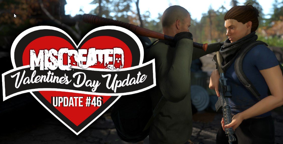 Update #46 is now available on Steam! Happy Valentine's Day! The female player is in it! Patch notes: steamcommunity.com/app/299740/dis…