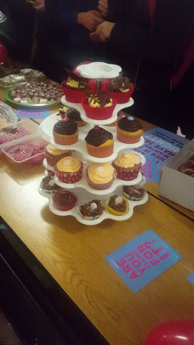 YesNotTheDress's tweet photo. Our Valentines Day bake sale in aid of the @DublinRCC is a huge success! Thank you all for the support #LetsGetConsensual https://t.co/mKOkqEcb1r