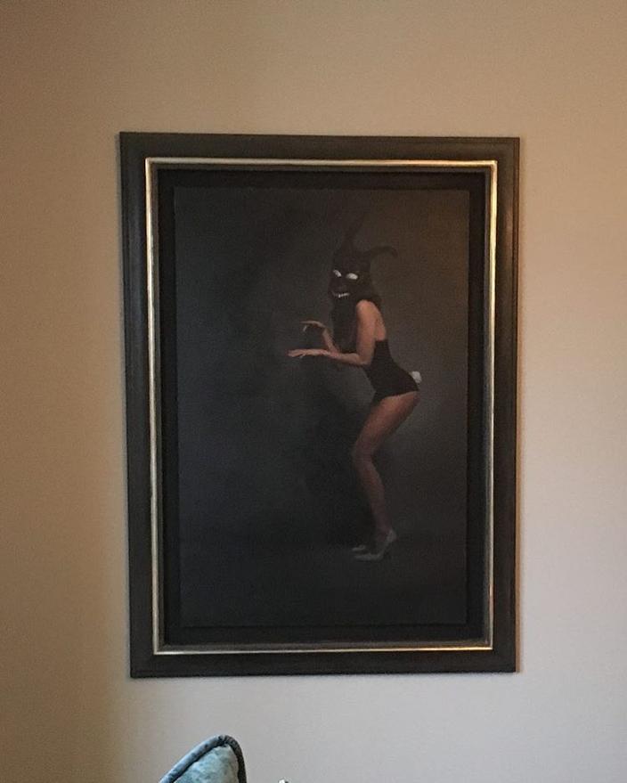 londonewcastle's tweet photo. We love the new Sally Jane Fuerst painting up in our new development #sallyjanefuerst #interiordesign #trilbeygordoninteriors #bourlet #art https://t.co/vRx6gxnjeB