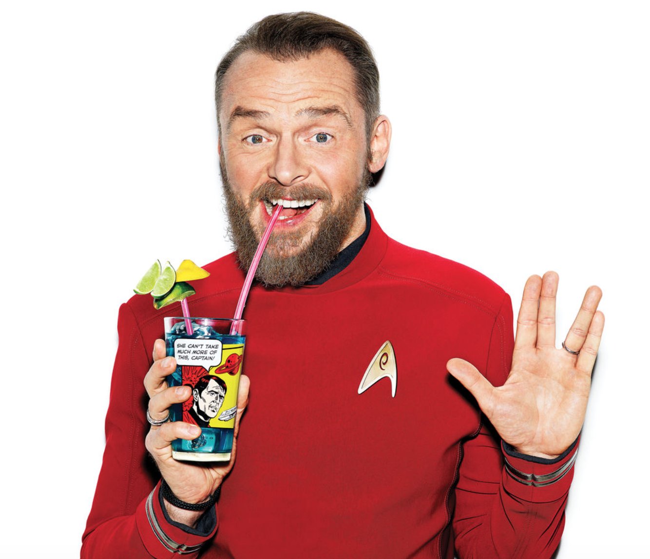 Happy Birthday to Simon Pegg ( )!  