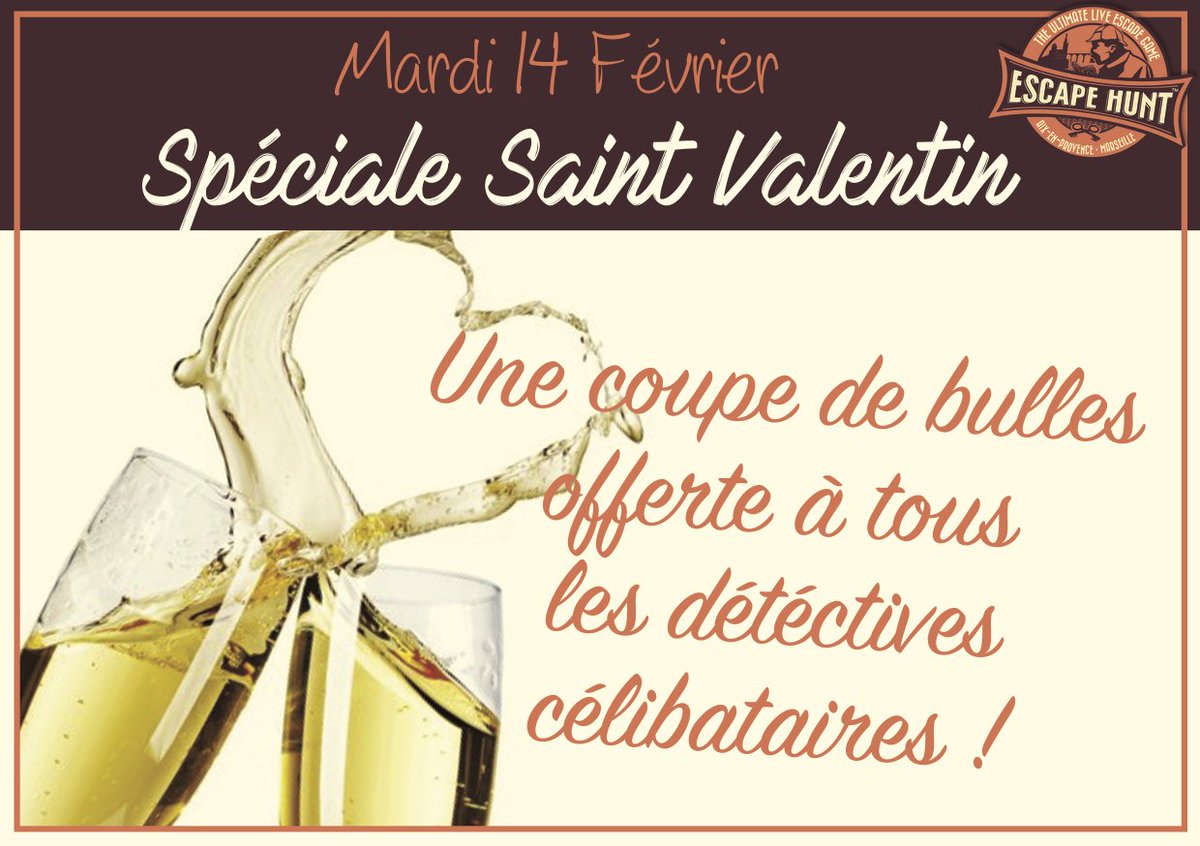 EscapeHuntMARS's tweet image. Bonne Saint Valentin à toutes et à tous ! ;😍