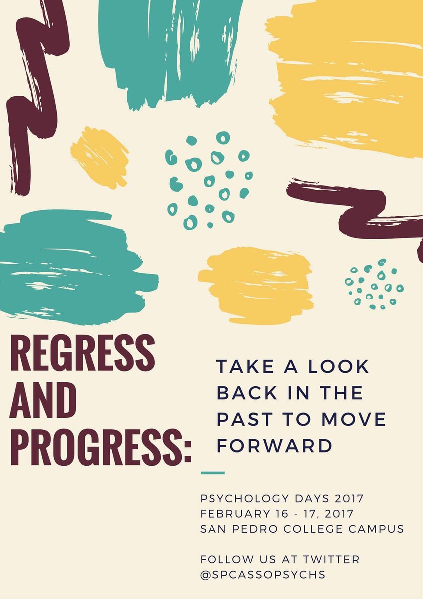 assopsychss's tweet photo. Come and join us as we celebrate #PsychDays2017 with the theme: Regress and Progress: Take a Look Back in the Past to Move Forward https://t.co/ygNiv26v4P
