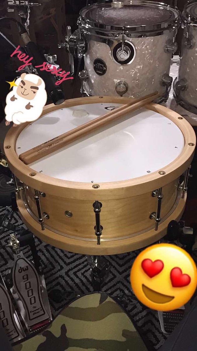 claxtondrums's tweet photo. The only valentine I need in my life 😍 @dwdrums @drumdots @loscabossticks #drumbae #adrummersvalentine #bemine #drumporn #drumlove https://t.co/LRv0xOqJLY