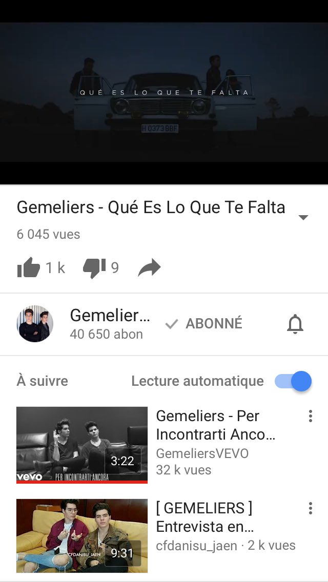 gemeliersfroff's tweet photo. #QueEsLoQueTeFalta cest juste un vidéo clip incroyable 🙈 je n'est pas les mots, il est juste génial. BRAVO 😍❤️🇫🇷 https://t.co/j8Bm3vPjvT