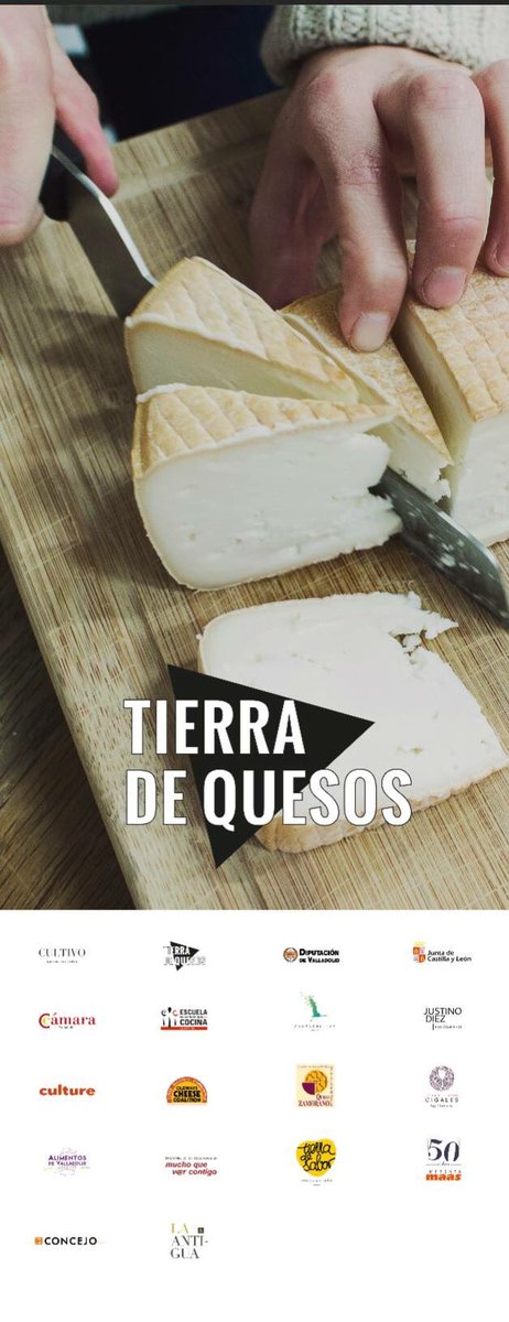 ¿Sabes qué es <a href="/tierradequesos/">Tierra de Quesos</a> ? Un evento donde el queso artesanal se pone en valor. El sábado nos vemos alli #tierradequesos2017