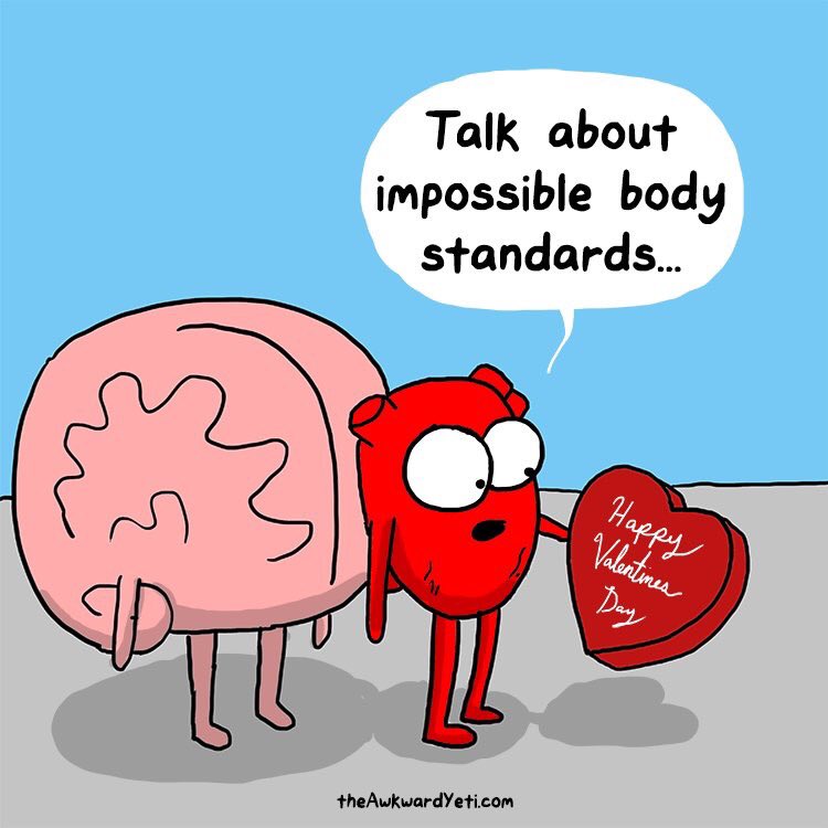 theawkwardyeti's tweet photo. Happy #valentines day! https://t.co/g6ryi3j3wR