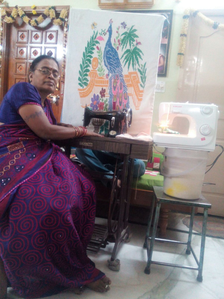 manjulamohan87's tweet photo. @IndigoNation_IN My Sewing Machine is my  #onetruevalentine, been with me for 50 years now,seen me thro my days n never let go of my side https://t.co/Gy6bN8S204