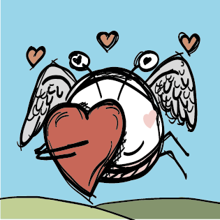 doodlebugtweets's tweet photo. Happy #valentinesday2017 from the @doodlebugtweets team. Doug is feeling the love today! https://t.co/gnu4cDBJA0