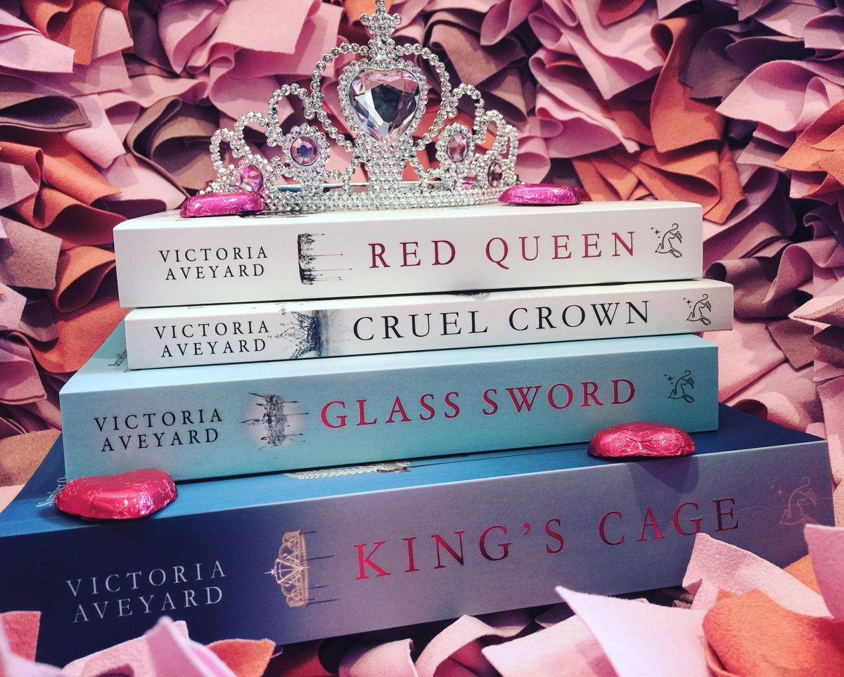 orionbooks's tweet photo. Celebrate #Valentines with royalty in our an epic giveaway. RT by 23.59 14.02.17 GMT to win 1 of 3 sets of @VictoriaAveyard #RedQueen books https://t.co/7IOg7BUCXd
