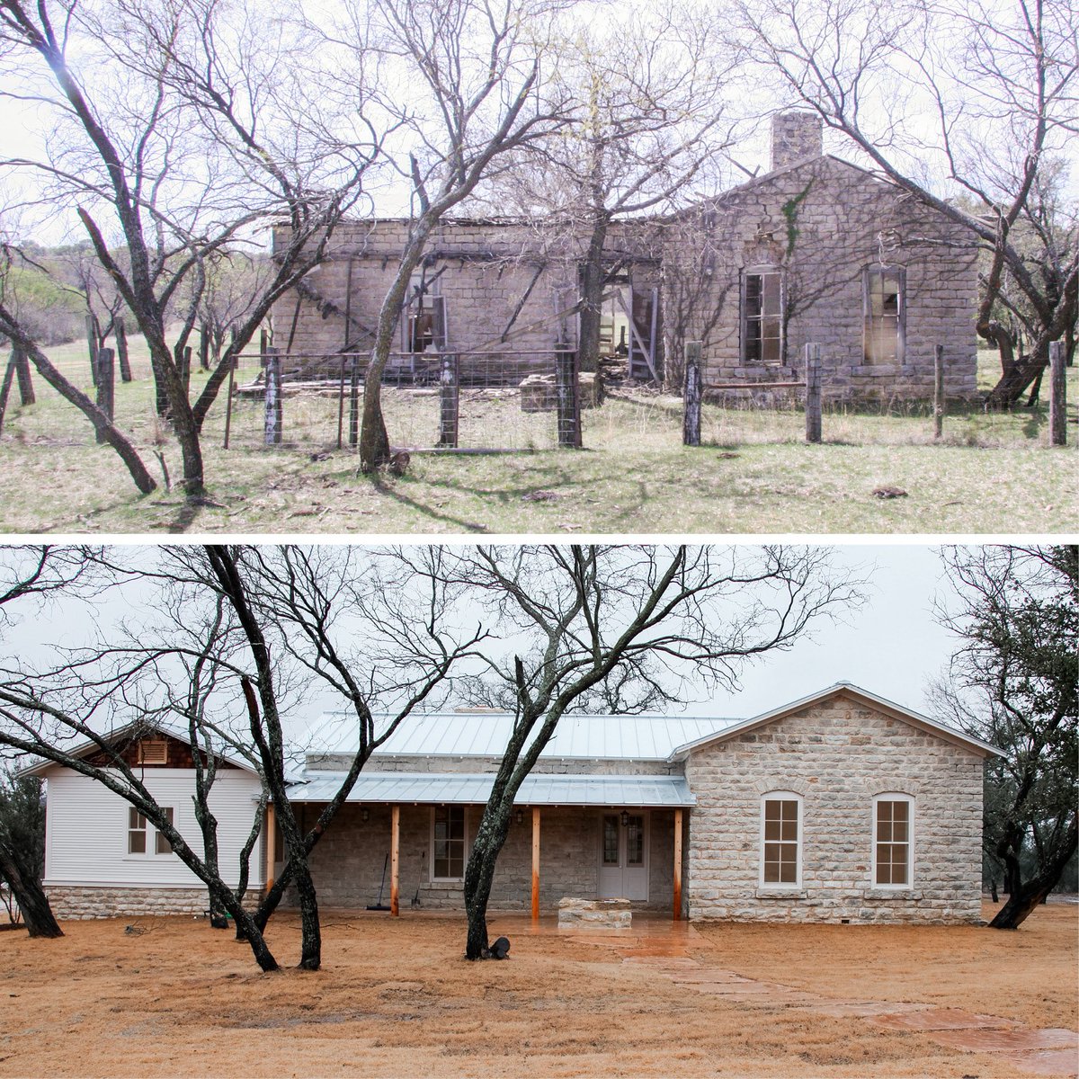 One project we love? The transformation of this historic rock house. 😍 Happy #ValentinesDay! 

#apassionforcraft #transformationtuesday