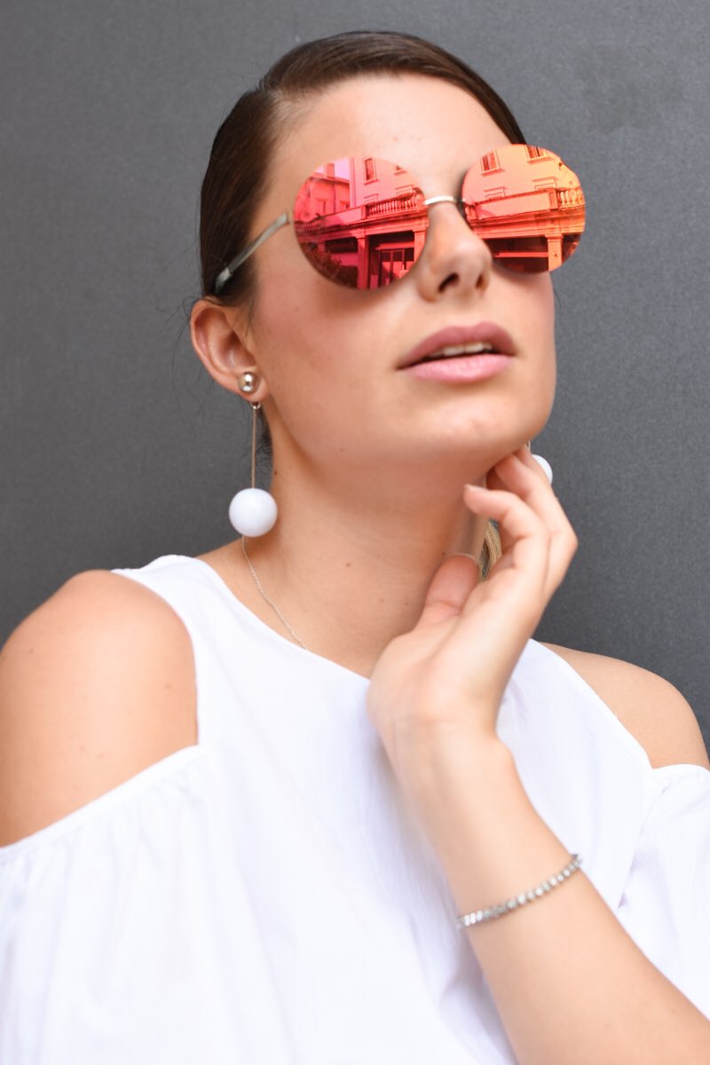 chanel reflective sunglasses