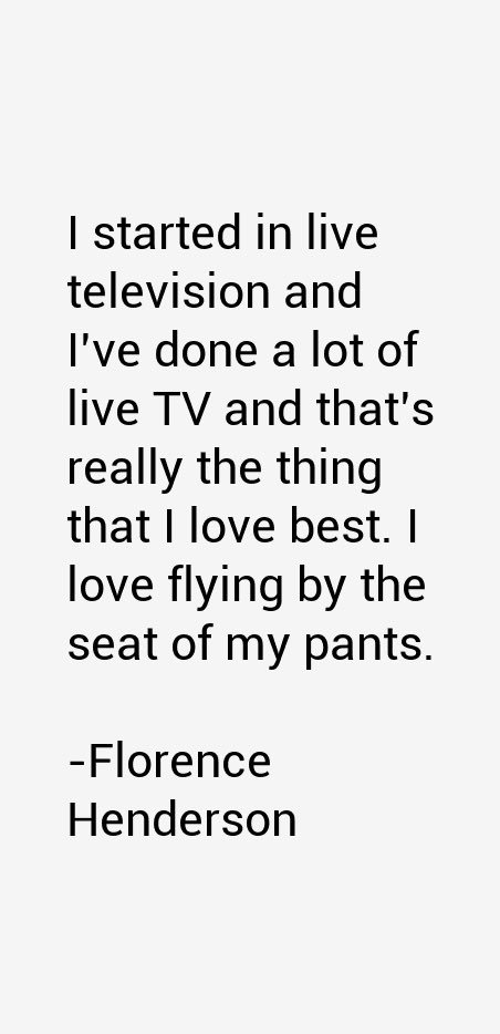 Happy birthday to the late Florence Henderson!   