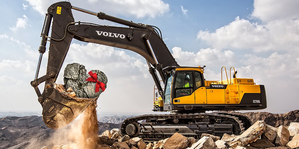 Happy Valentine's Day from #VolvoCE! Why do you love your #HeavyEquipment?