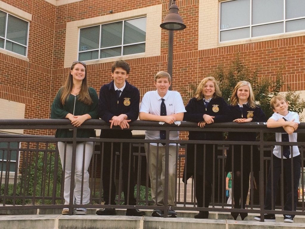 Lindsey, a 2012 EHS Grad and former FFA President, is now an Agriculture Teacher with her own students. Way to Lead out loud! #FFAWEEK