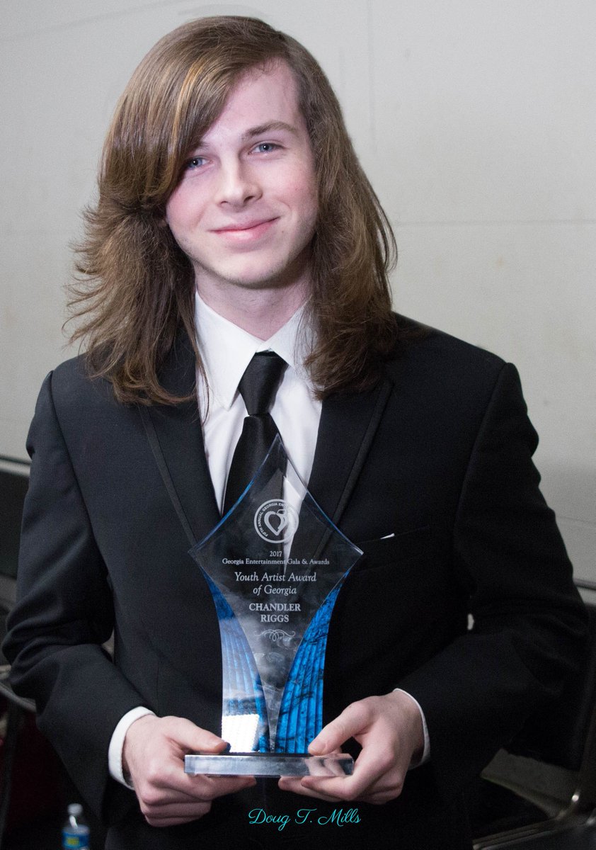 ECter <a href="/chandlerriggs/">chandler riggs</a> wins Best Youth Actor at <a href="/GeorgiaEntGala/">Georgia Ent. Gala</a>.  Bravo!  #TeamECT