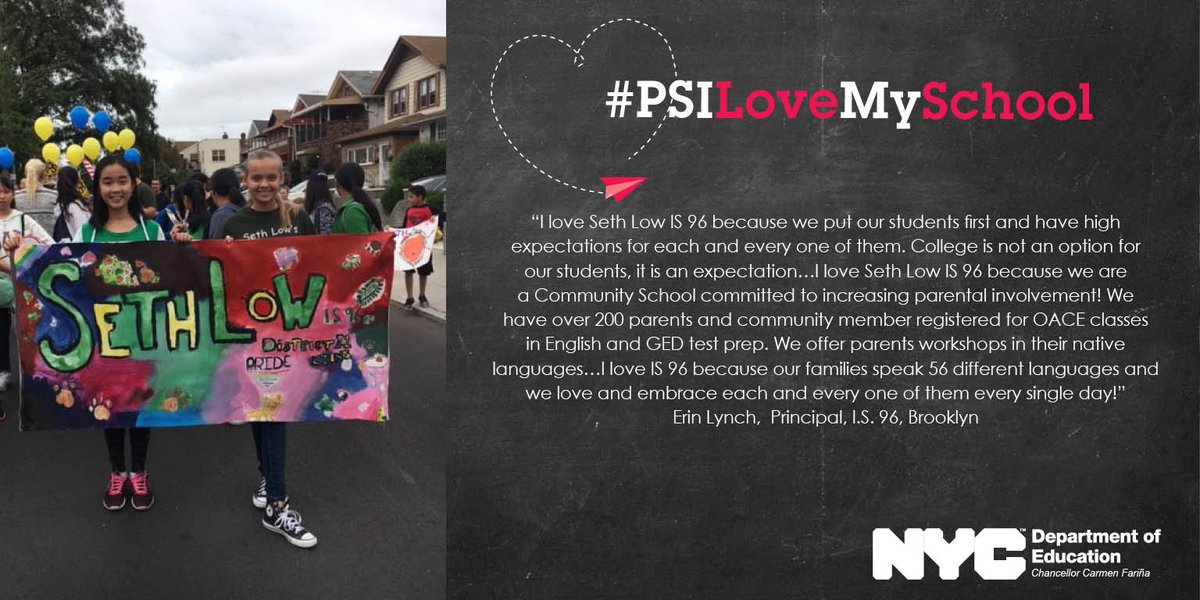 CarmenFarinaDOE's tweet photo. Parent involvement is critical to increasing student achievement and cultivating relationships with the community. #PSILoveMySchool https://t.co/8oSwjWP47Y