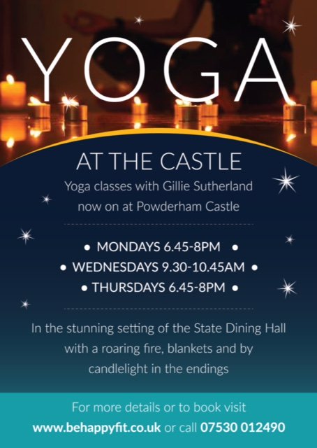 powderhamcastle's tweet photo. Events, adventures &amp; mini discoveries...@powderhamcastle in 2017
No.1 Yoga at the Castle - now til 29 March
SEE:  https://t.co/BC3hOl4g1i https://t.co/WOmJLkdHNW