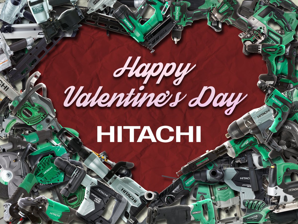 MetaboHPT's tweet photo. #HitachiPowerTools #ValentinesDay #ToolLove https://t.co/vubkwQbO0b