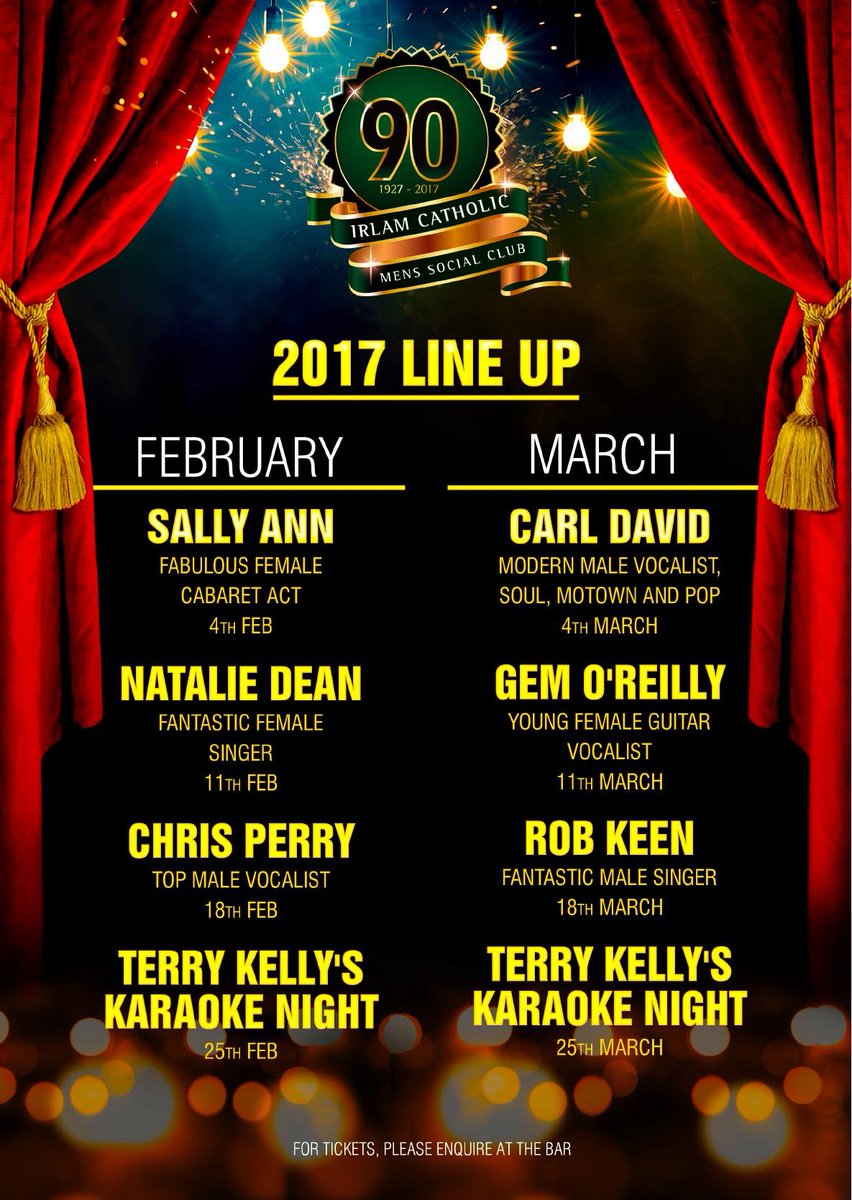 IrlamCatholic's tweet photo. Whats on in the members lounge Saturday nights... https://t.co/DPbwp88leY